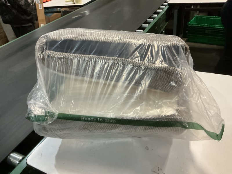 Condition photo showing Good Condition for JOEJOY Orthopedic Dog Bed XL, Washable Dog Crate Bed Large Sized with Removable Cover, Egg Memory Foam Big Pet Beds, Beige, 41"x27" XL(41"x27") Beige