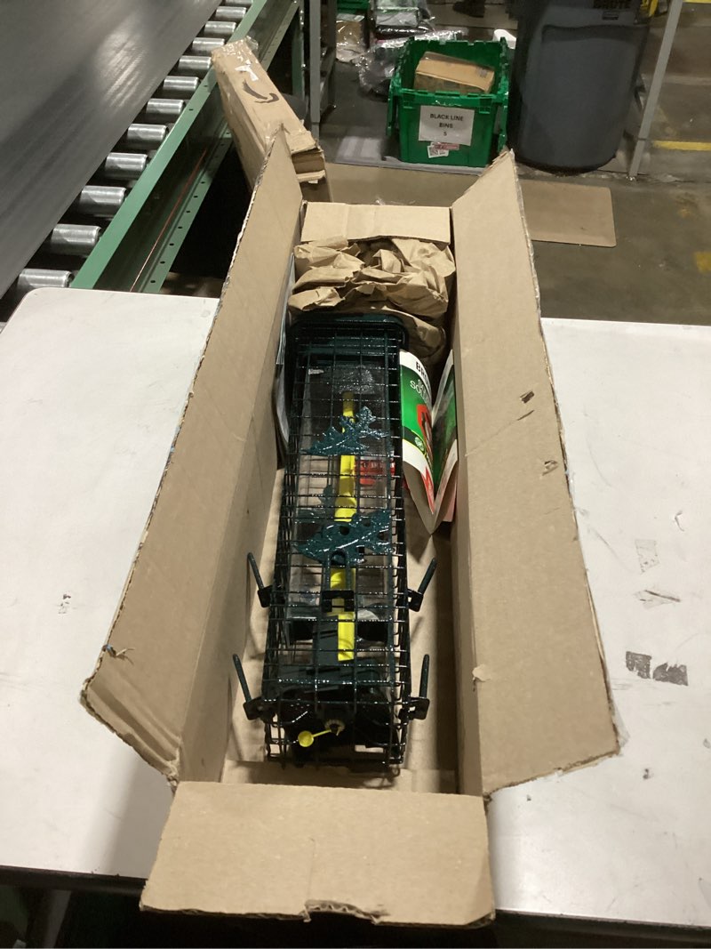 Condition photo showing New/Like New for Squirrel Solution200 Squirrel-proof Bird Feeder w/6 Feeding Ports, 3.4-pound Seed Capacity, Free Seed Funnel