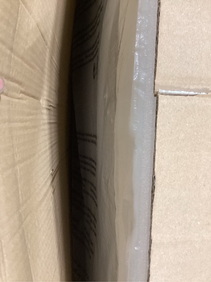 SKOK Folding Picnic Table 8 Foot, 8FT Long Plastic Picnic Table Portable with Carry Handle, White Ta