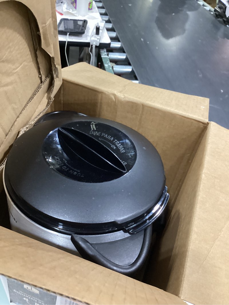 Condition photo showing As Is for hamilton beach 45 cup coffee urn and hot beverage dispenser, silver (40519)
