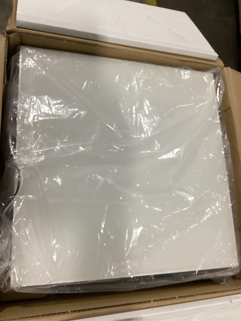 Condition photo showing Good Condition for KOHLER Atmo Bathroom Exhaust Fan With Light, Ceiling Vent for Bathroom, 13-7/8" X 13-7/8" Bathroom Fan with Light