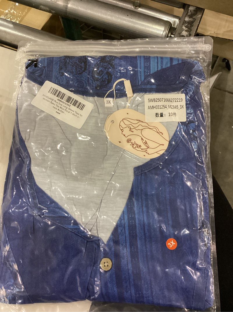 Blue floral Long sleeve 