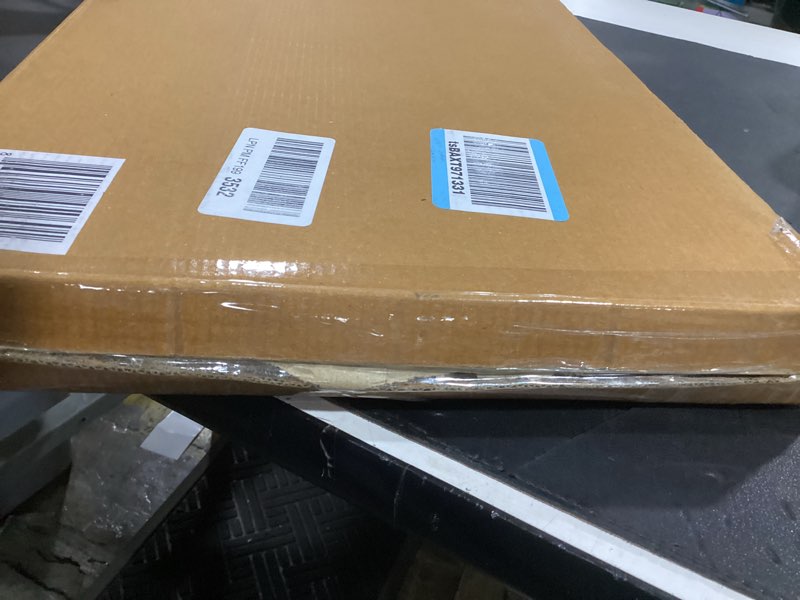 Condition photo showing New/Like New for wooden stove top cover board for gas burner & electric stove, mango wood noodle board stove cover with handle for gas stovetop 4 & 5 burners, stove top cutting board oven top cover cooktop protector