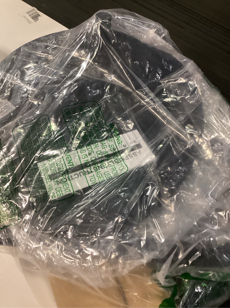 Condition photo showing Good Condition for 74" shepherds hook stand: hanging wind chimes, bird feeders, plants, lanterns and wreath, adjustable free standing pole holder with heavy duty base for indoor & outdoor, holds up to 20 lbs black