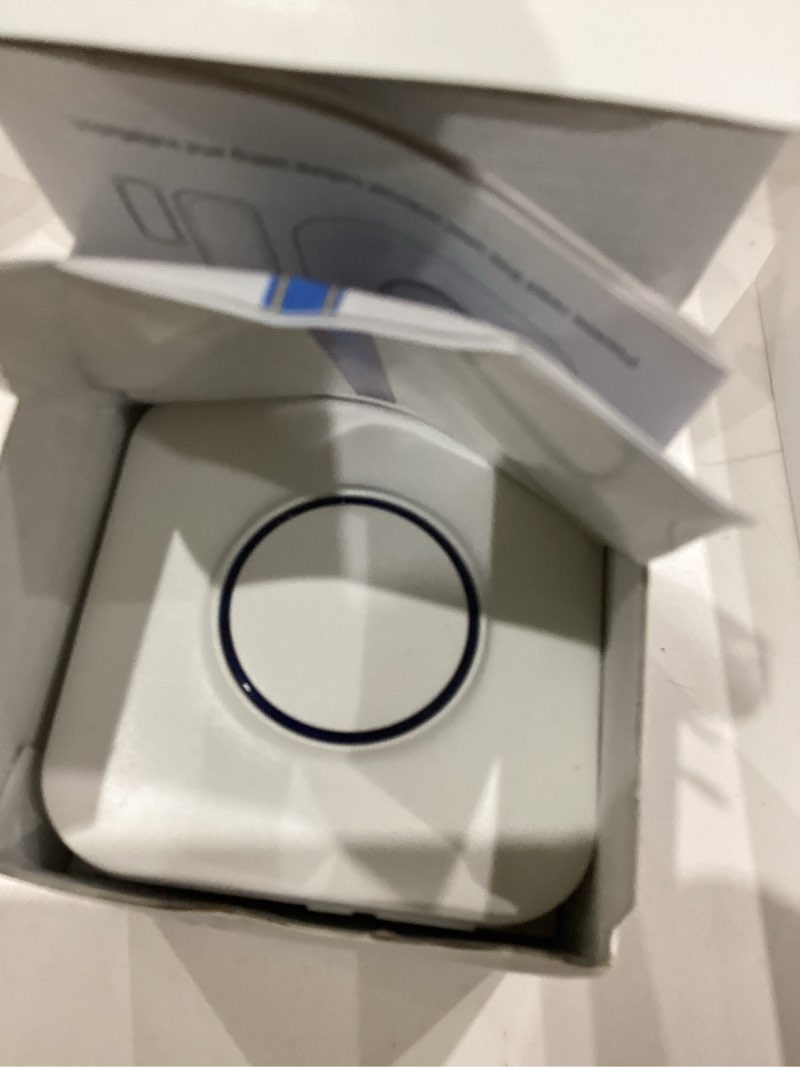 Condition photo showing As Is for Door Chime, Satisure Wireless Door Open Contact Sensor Alarm Chime with 600 FT Range 58 Chimes 5 Volume Levels LED Indicators, Door Ringer Alert for Business/Store/Home/Office When Entering 1 Door Chime-1 Door Sensor