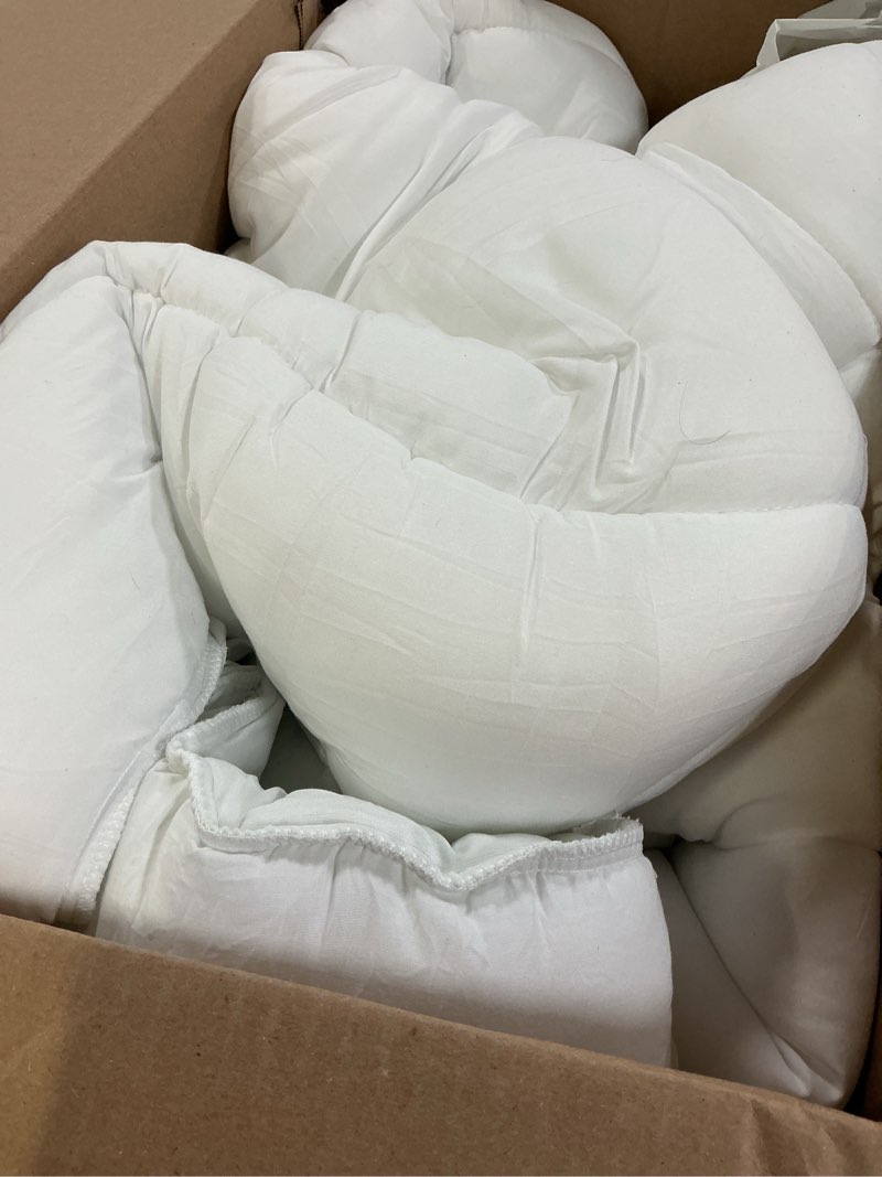 Condition photo showing Good Condition for niagara sleep solution ultra soft queen size mattress topper - rayon derived from bamboo pillow top mattress pad for back pain relief - naturally cooling for hot sleepers, green green queen