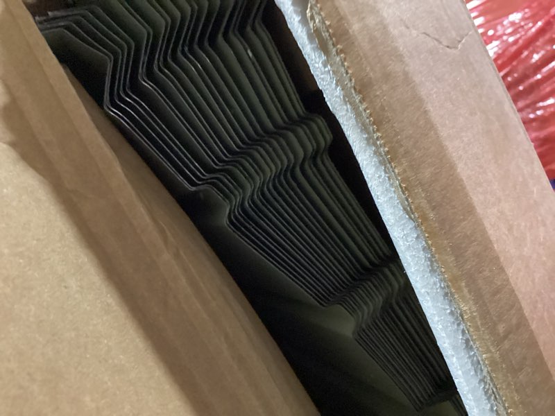 Condition photo showing Good Condition for neatiease 20 pcs metal roofing panels, 6.1 feet corrugated galvanized roofing panels metal siding panels with steel screws for pergola, gazebo, shed, outdoor storage, chicken coop,garages (black) 6ft-20pcs black