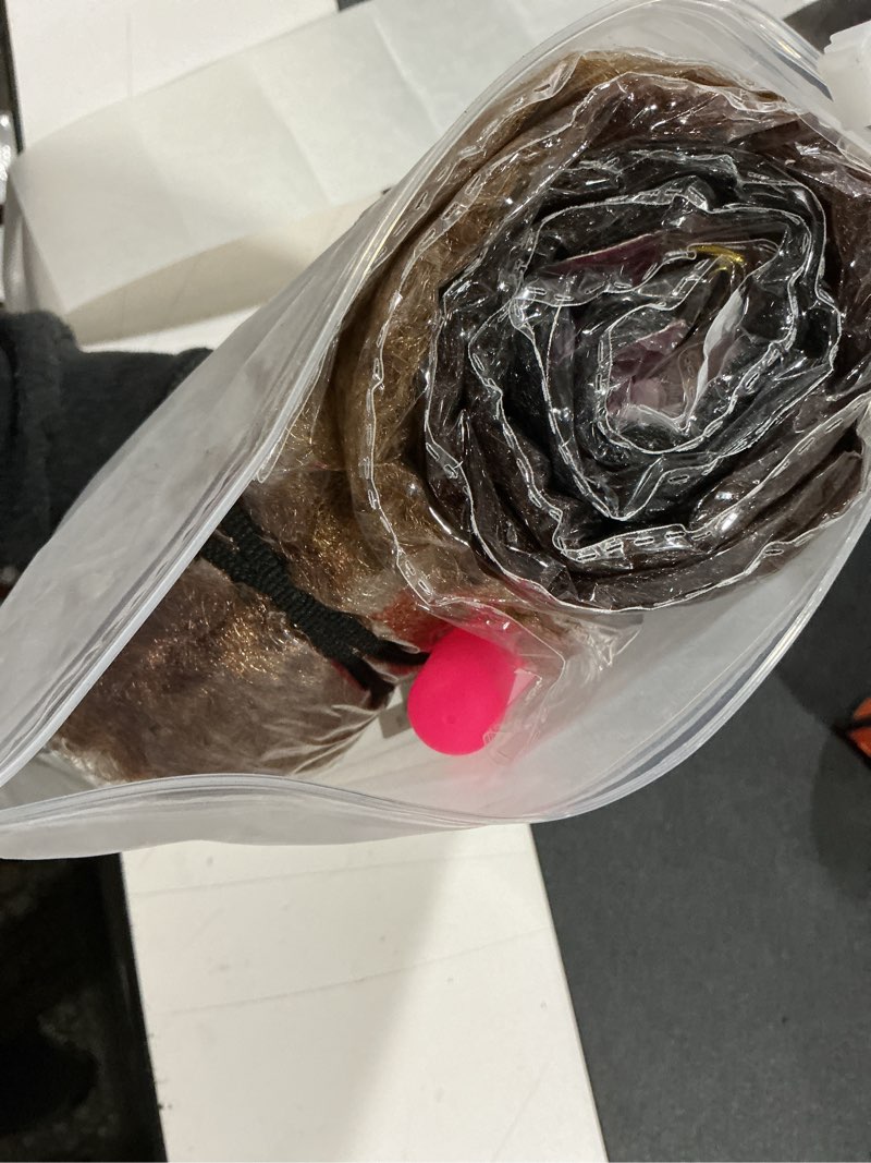 Condition photo showing Good Condition for 18 inch marley twist braiding hair 8 packs - soft marley hair for braiding, cuban twist hair, afro kinky twist braiding hair extensions, tangle free crochet hair for black women (t1b/30/27) 18 inch(8 packs) t1b/30/27