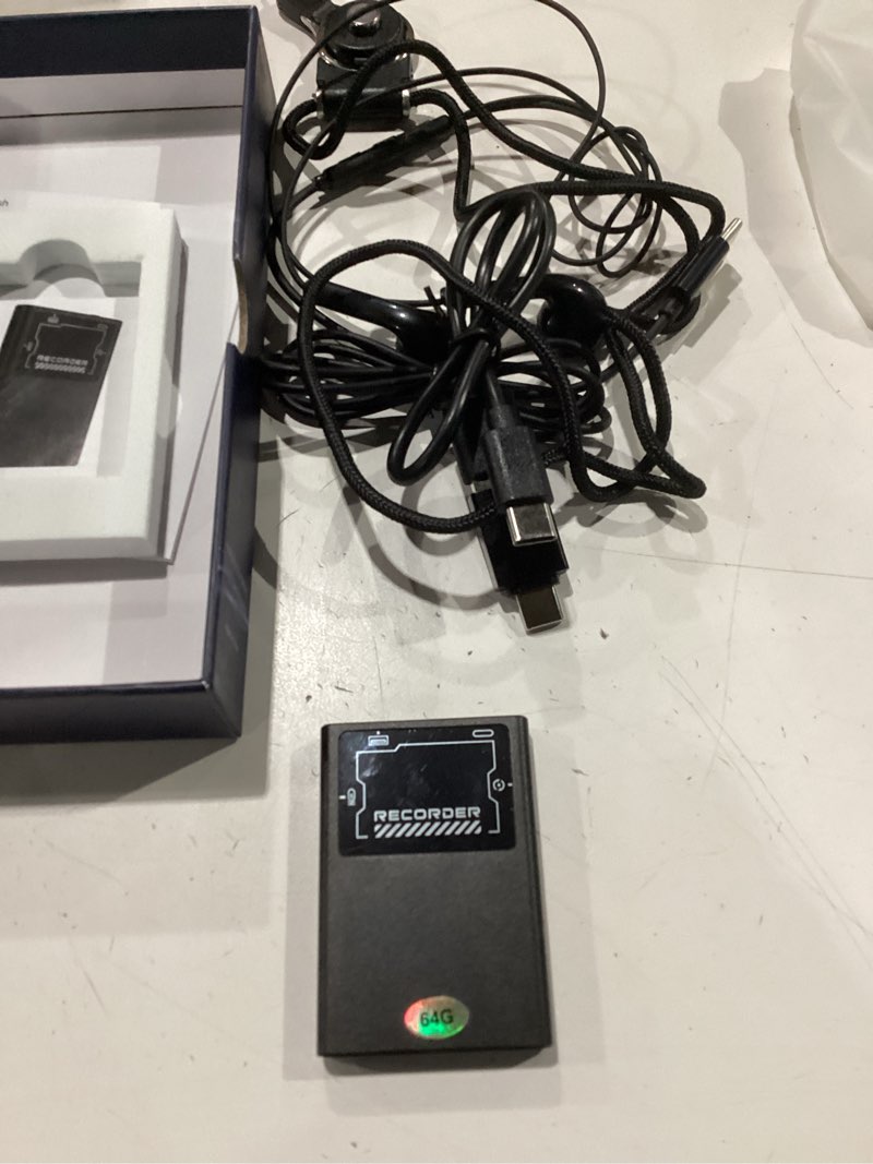 Condition photo showing Good Condition for 72GB Magnetic Voice Activated Recording Device - BUKUCCETA (9800 Hour) Digital Voice Recorder with AI Noise Reduction, Portable Audio Recorder for Lectures, Meetings, and Interviews