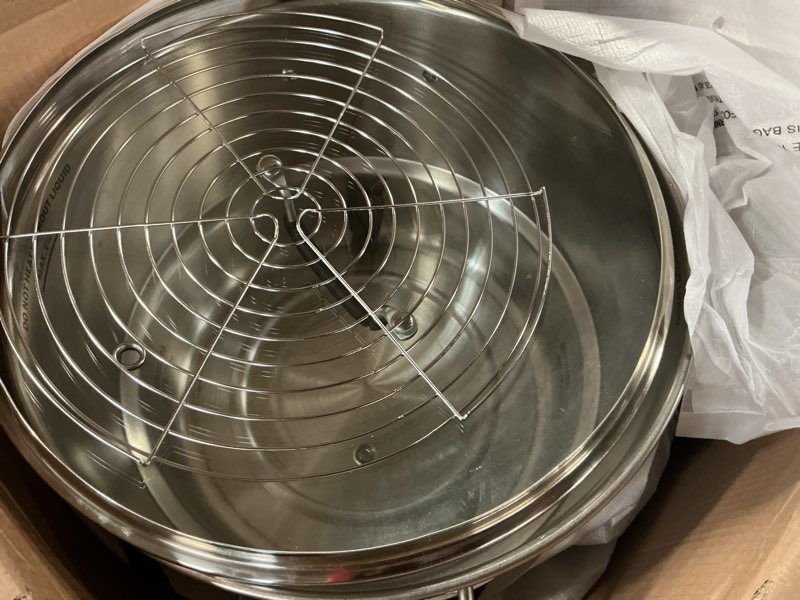 Condition photo showing Good Condition for ball easycanner electric water bath canner, 21-quart capacity, automated heating, multicooker & steamer functionality new bath canner