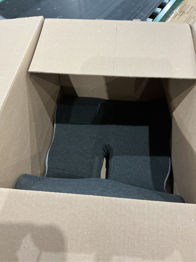 Condition photo showing Good Condition for Seat Cushion, Office Chair Cushions for Tailbone Relief, Seat Cushions for Office Chair with L-Shaped Ergonomic Design & Adjustable Strap, Memory Foam Chair Cushion for Long Sitting Worker(Black Gray)