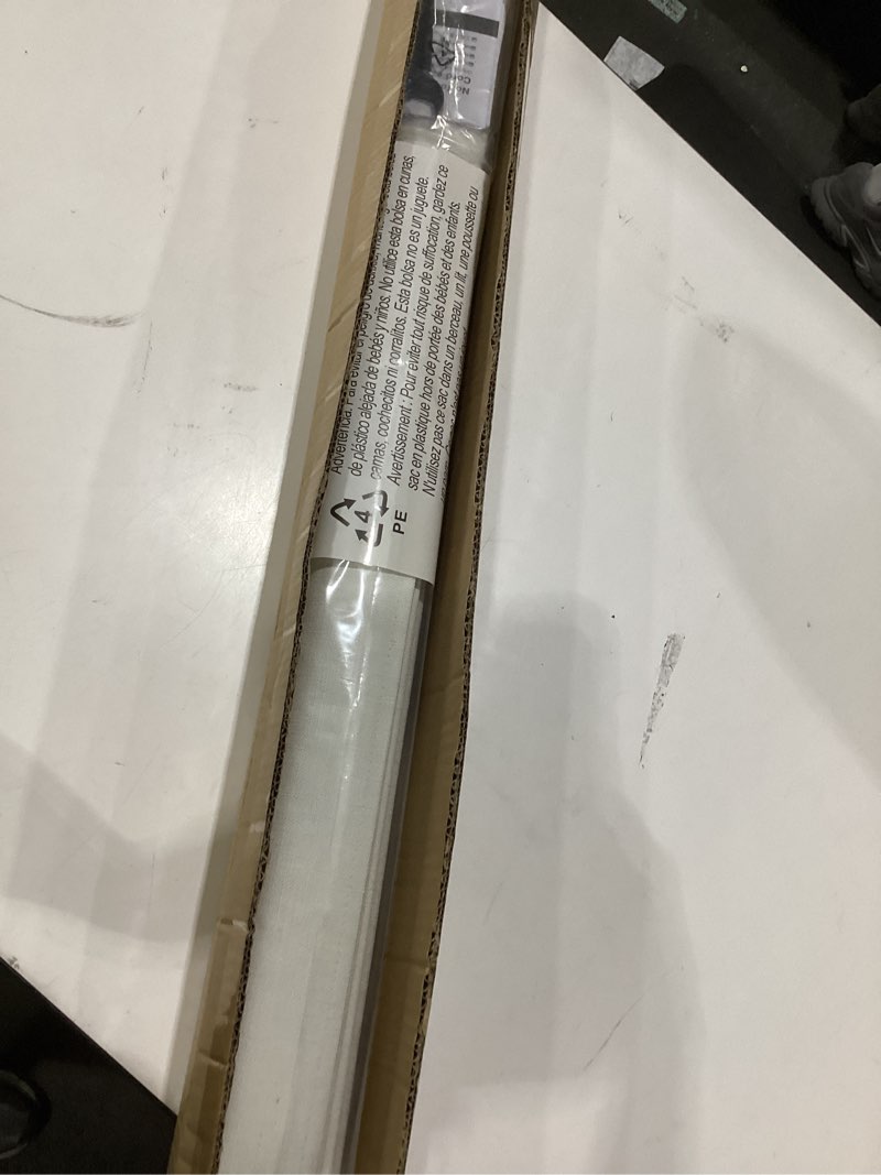 Condition photo showing Good Condition for lazblinds no tools no drill cordless roman shades for windows, blackout thermal insulated uv blocking window blinds, lightweight fabric blinds for indoor windows, 35" w x 60" h, blackout - white white 35" w x 60" h