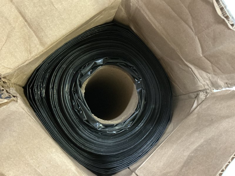 Condition photo showing Good Condition for aluf plastics black plastic sheeting - 10' x 100', 6 mil heavy duty gauge - vapor and moisture barrier sheet tarp/drop cloth for painting, furniture covers, carpet cover, floor, paint, painters 10ft x 100ft sheeting, 6 mil, 1 count black