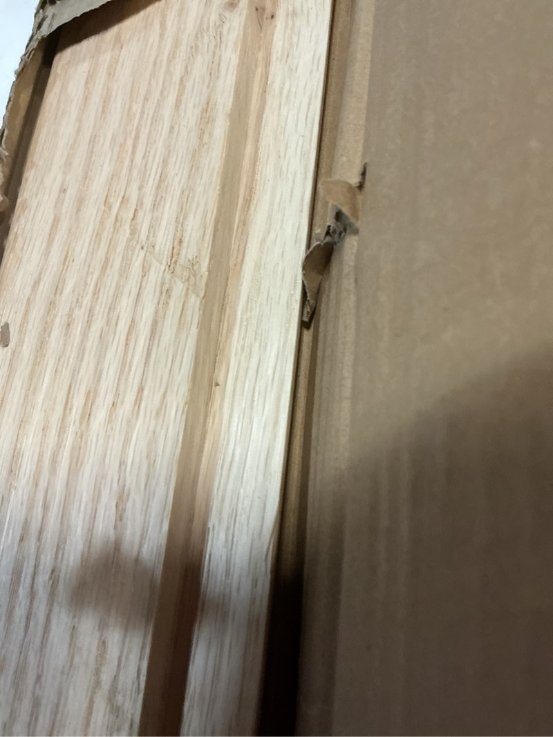 Condition photo showing Good Condition for Raytano 3.5" W×36"L Solid Oak Floor Transition Strip,5/16" Overlaps and Transitions a 5/16" Height Difference, Wood Threshold for Tile Carpet Wood Laminate Vinyl Flooring (3.5" W, 36" L) 36in(1pcs) Red Oak-5/16" Overlap-3.5"W