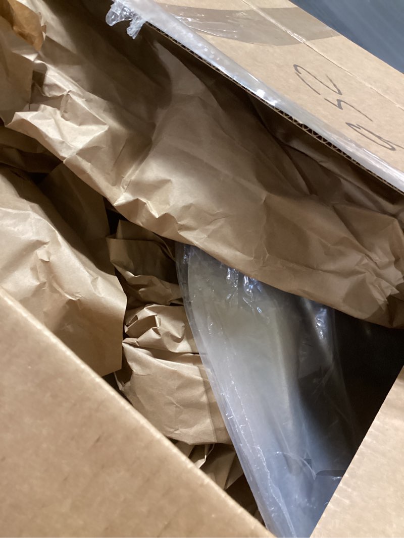 Condition photo showing Good Condition for snow shovel for driveway, large capacity aluminum shovel for snow removal with fiberglass handle, 56 inches