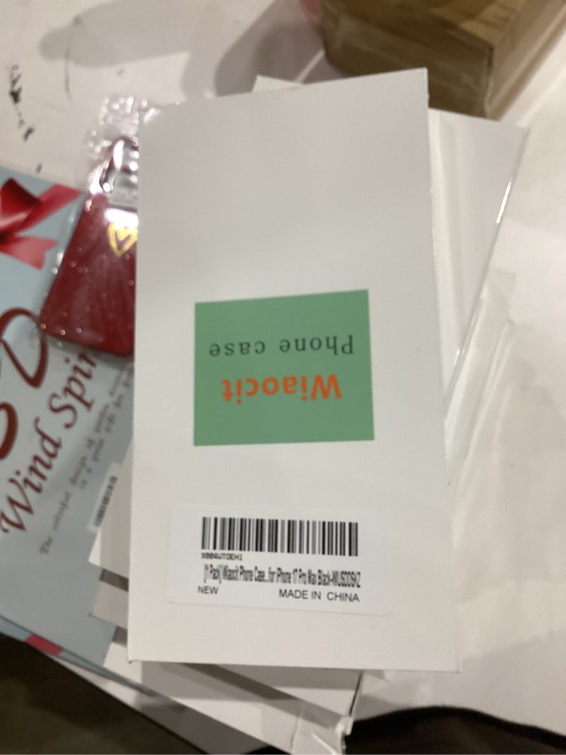 Condition photo showing New/Like New for Wiaocit Case for iPhone 17 Pro Max, Compatible with Magsafe, Military-Grade Protection, Translucent Matte Shockproof Magnetic Phone Case Cover, Black