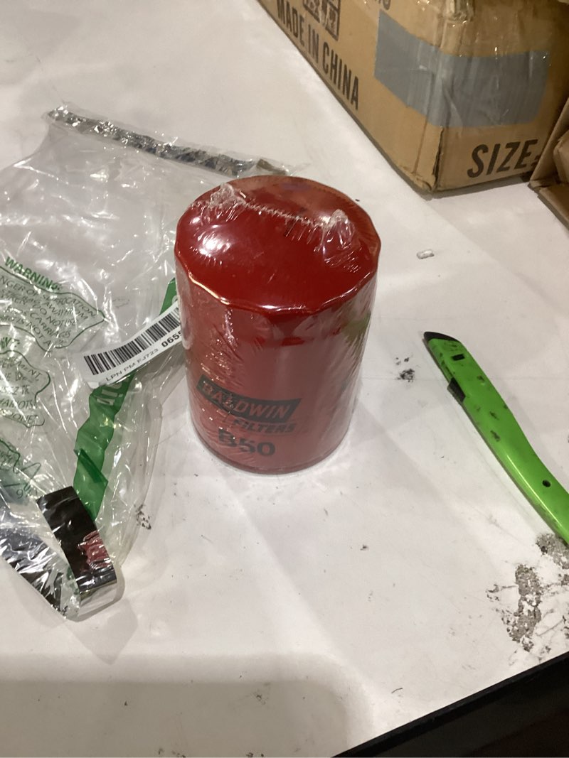 Baldwin Spin-On,5/8" Thread,5-3/8" L