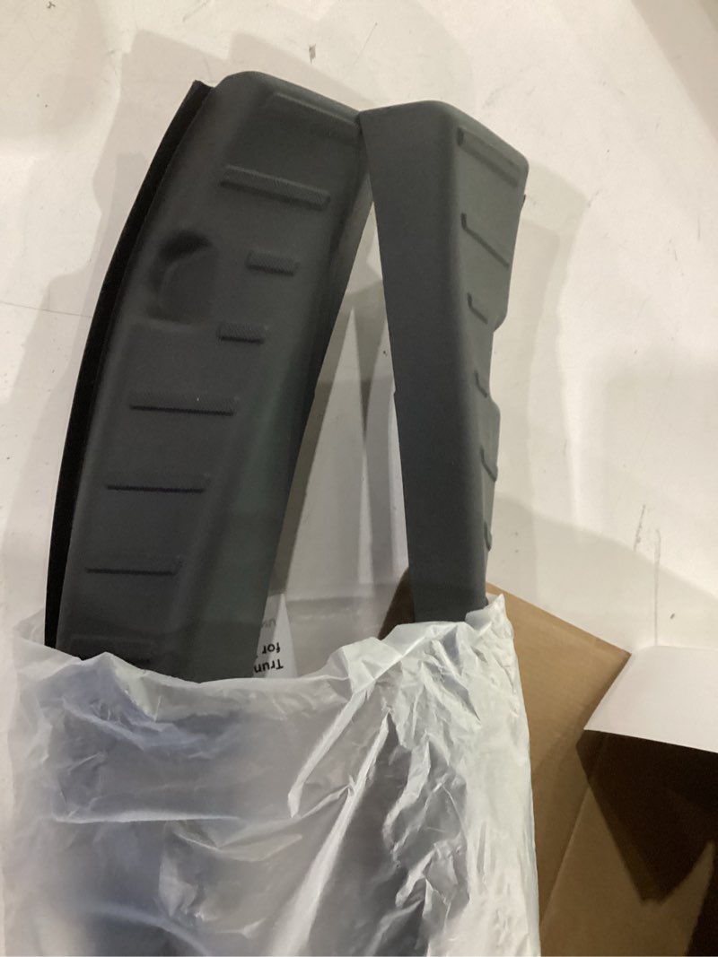 Condition photo showing Good Condition for spigen rear bumper trunk sill guard bumper protection with easy glide sliding grooves for 2025/2026 tesla model y juniper accessories (premium & performance 2025/2026) - black