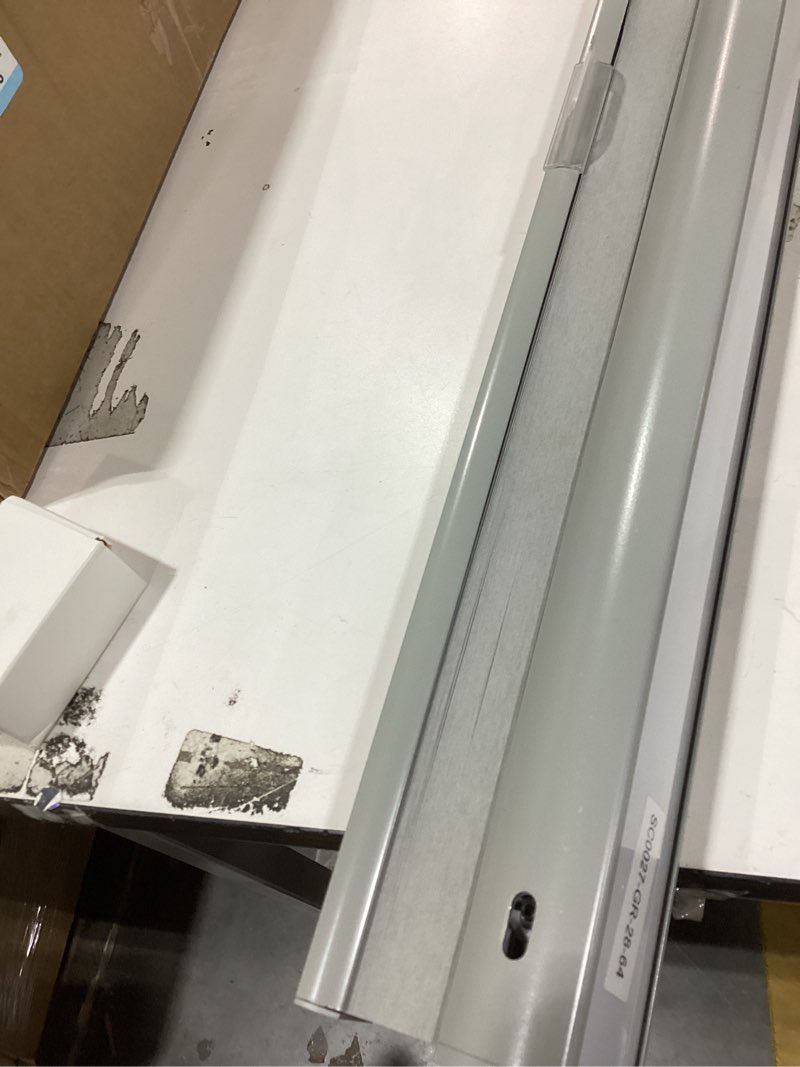 Condition photo showing New/Like New for MYshade Blackout Cordless Cellular Shades Honeycomb Shades for Indoor Windows Room Darkening Blinds for Home Office Pull Down Window Shades Easy to Install 27 inch Wide, H50 White Pleated Shades