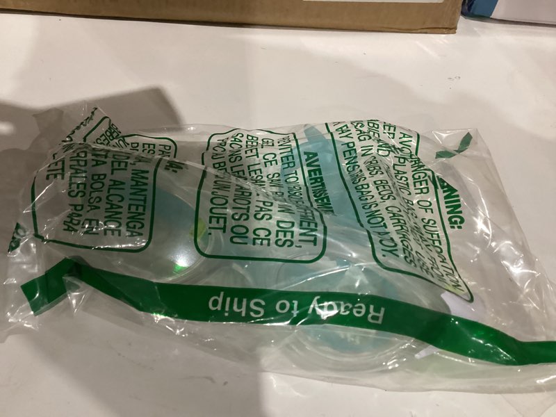 Condition photo showing As Is for Speedo Womens Swim Goggle Biofuse 2.0 One Size Clear/White/Marine Blue/Clear