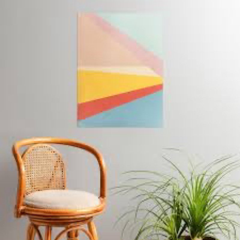 Society6 June Journal Day and Night Rainbow Poster