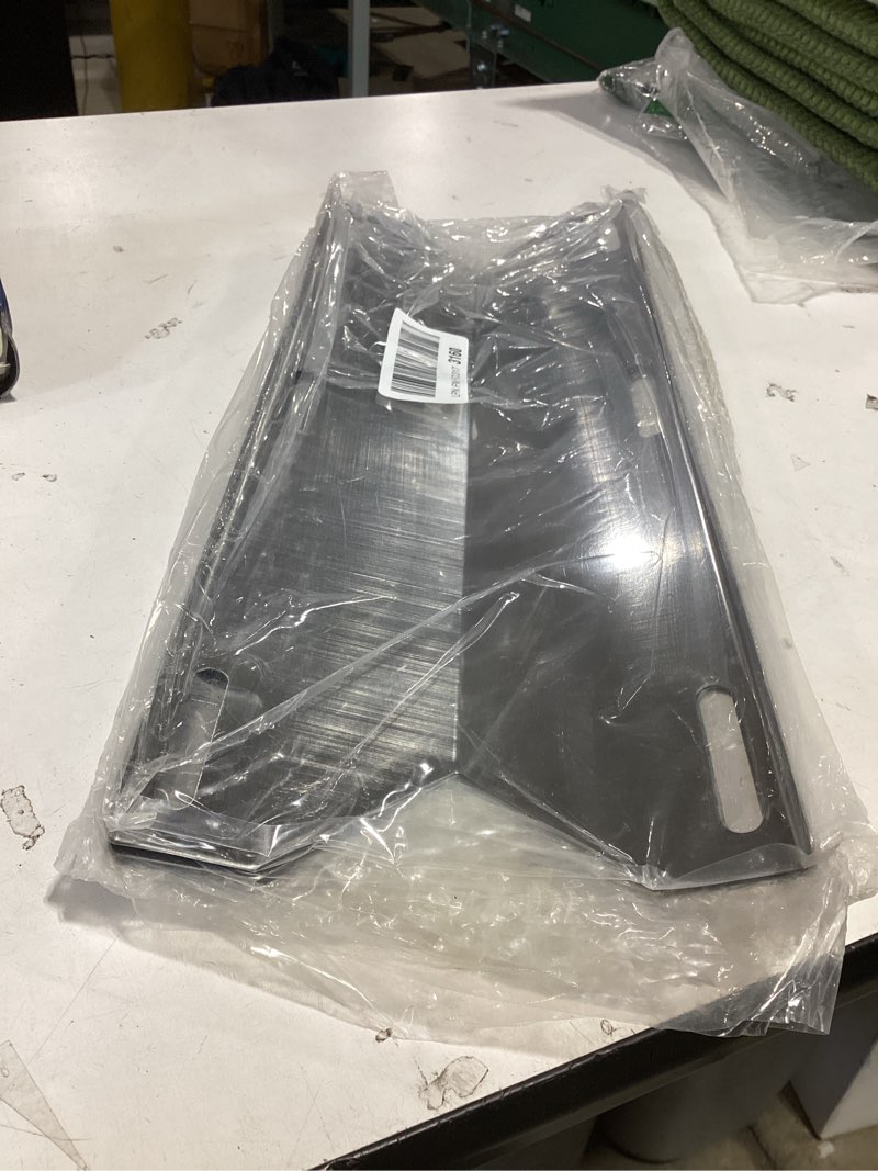 Condition photo showing Good Condition for bbq heat shields for jenn-air grill parts 720-0061-lp, 720-0336, 730-0336, 730-0336, 7300163 heat plate flame tamer replacement for nexgrill glen canyon 17 3/4 inch stainless set of 3 ks745