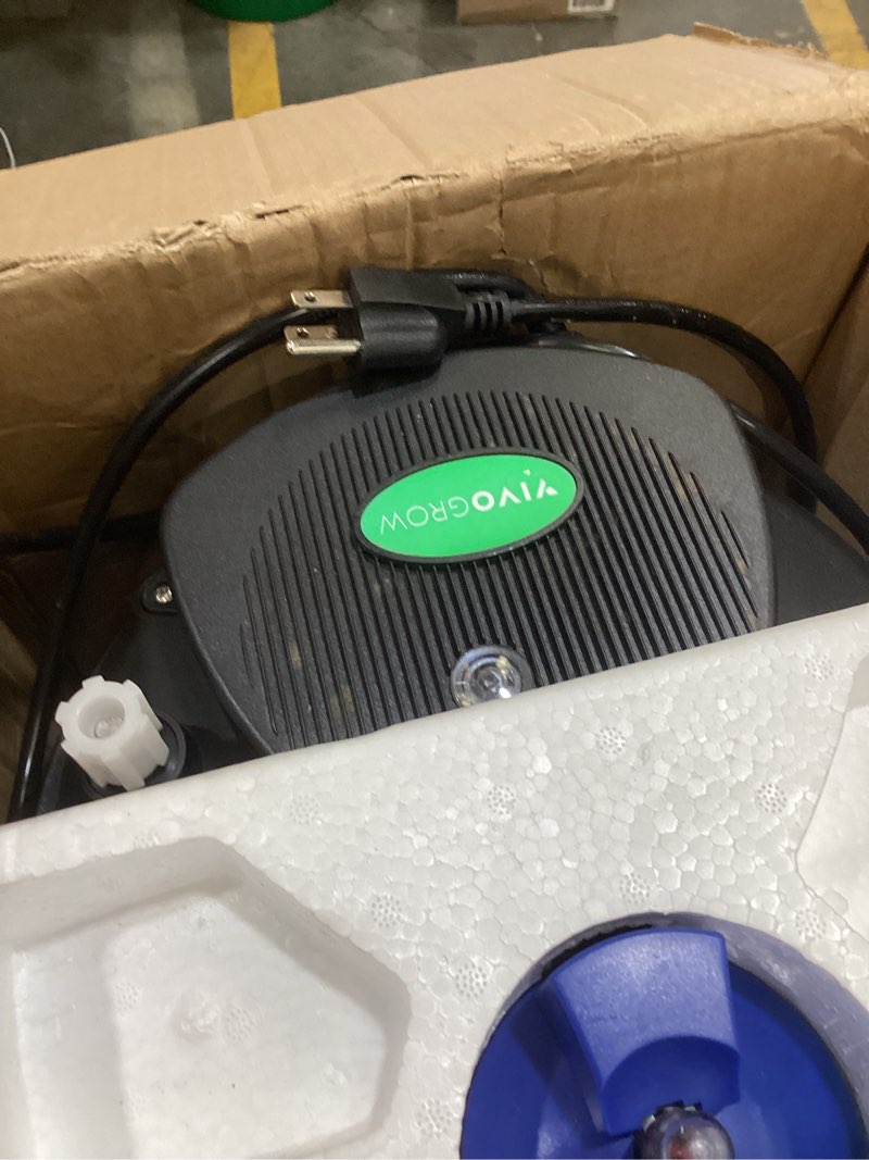 Condition photo showing As Is for bio pressure pond filter, with 13w uv-c light, 1580 gph suitable for koi ponds up to 800 gallons or landscape pools up to 1600 gallons