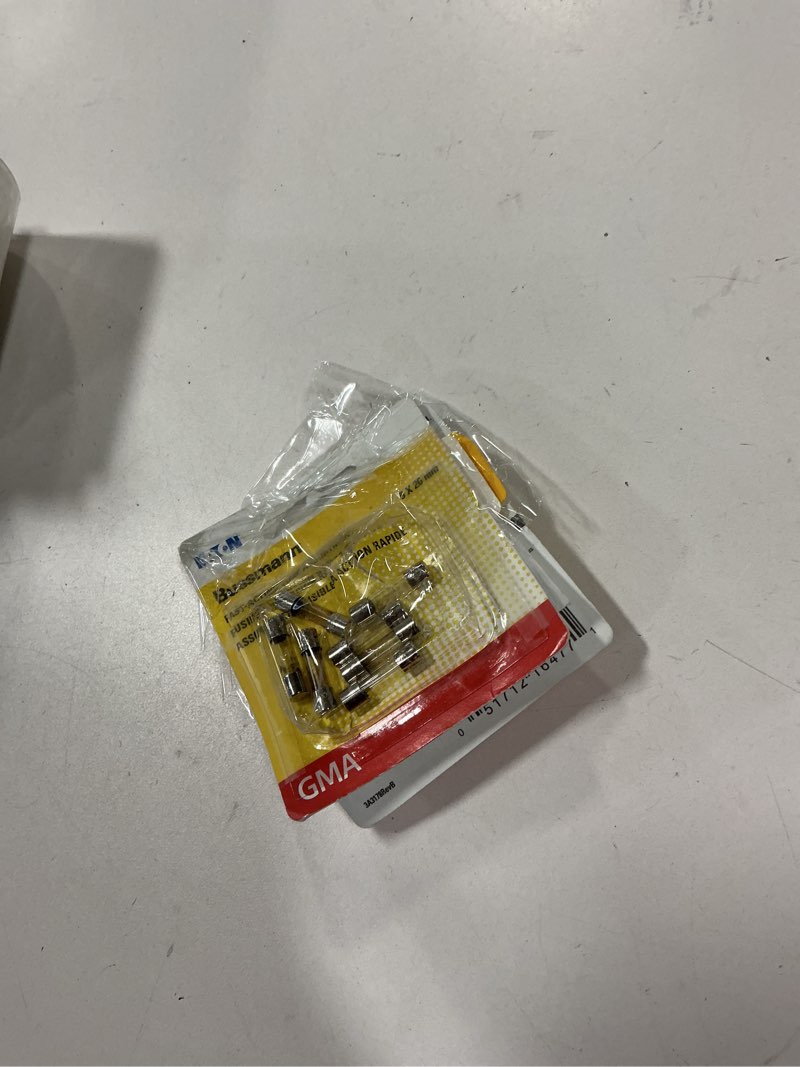 Condition photo showing As Is for Bussmann BP/GMA-AL GMA Series Fuse Assortment, Carded