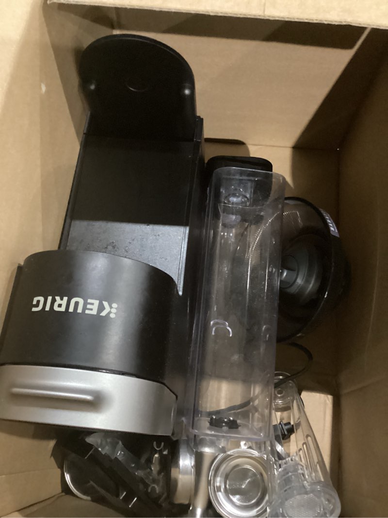 Condition photo showing As Is for Keurig K-Supreme Single Serve K-Cup Pod Coffee Maker, MultiStream Technology, 4 Brew Sizes, 66oz Dual-Position Removable Reservoir, Black Black Coffee Maker