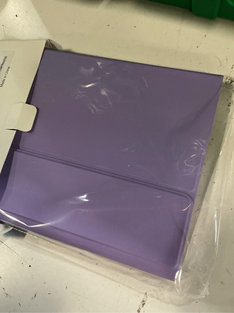 Condition photo showing New/Like New for aphbzge for ipad 6/5th generation case with keyboard 2018/2017,detachable bluetooth keyboard case for ipad air 2/1,ipad keyboard case 9.7 inch with pencil holder,square keycaps,purple