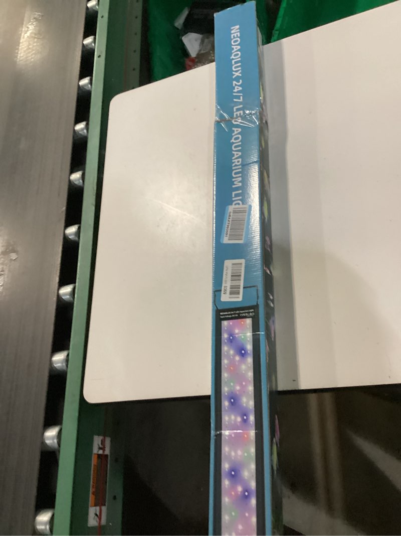 Condition photo showing New/Like New for 24/7 LED Aquarium Light for 46-56 Inch Plant & Fish Tank, 12-Color & Gradient & Full Spectrum with Auto On/Off, Brightness, Sunrise-Daylight-Moonlight, Extendable Brackets for Freshwater IP68 36W for 46-56 Inch Tank