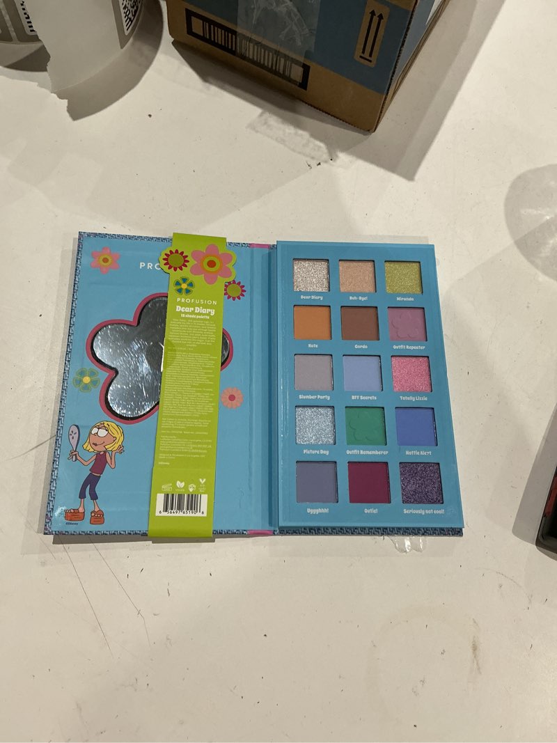 Condition photo showing Good Condition for profusion cosmetics amber eyes?eyeshadow makeup palette