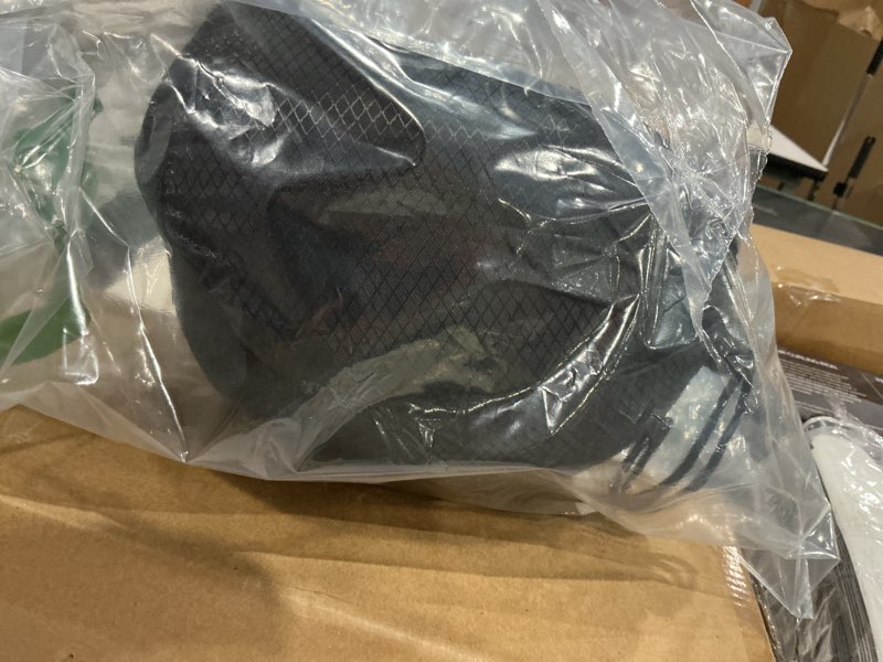 Condition photo showing Good Condition for szxyx travel pillows - 100% pure memory foam neck pillow for airplanes, comfortable breathable cover, 360° support stowable pillows for sleeping, car, airport travel essentials dark grey