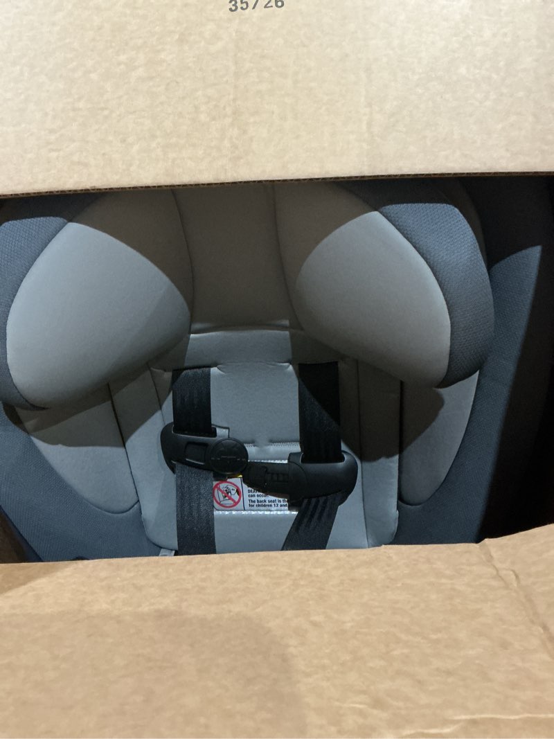 Condition photo showing Good Condition for safety 1st ellaris 3-in-1 convertible car seat, slim fit design, rear & forward-facing, 5-position headrest, 3-across fit, travel-friendly with machine-washable seat pad, london blue