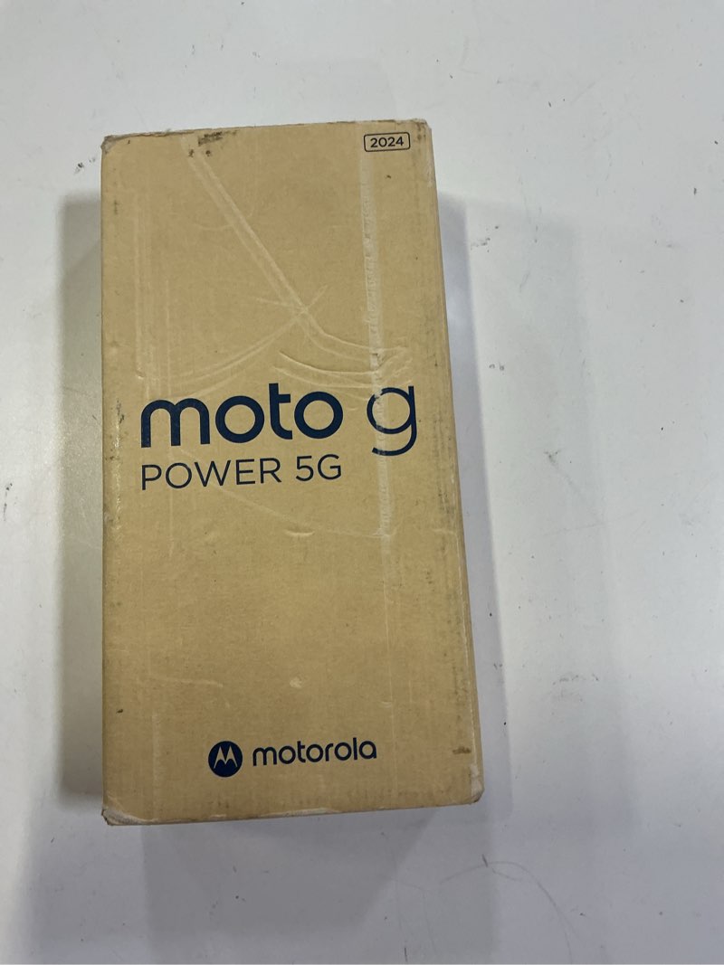 Condition photo showing New/Like New for moto g power 5g 2024 128gb *** working condition verified. no network or connectivity tests were performed.bidder be advised ***