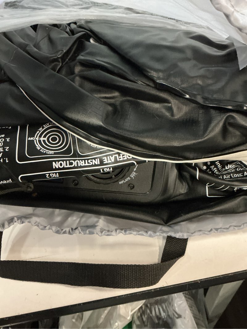 Condition photo showing Good Condition for Full Size Air Mattress with Built-in Pump, 18" Raised Comfort, 48Hr Leak-Proof Test, Upgraded Honeycomb Pillar Design, Supports 600 lbs, 2.5-Min Inflation for Home Guest Room Camping Full 18in