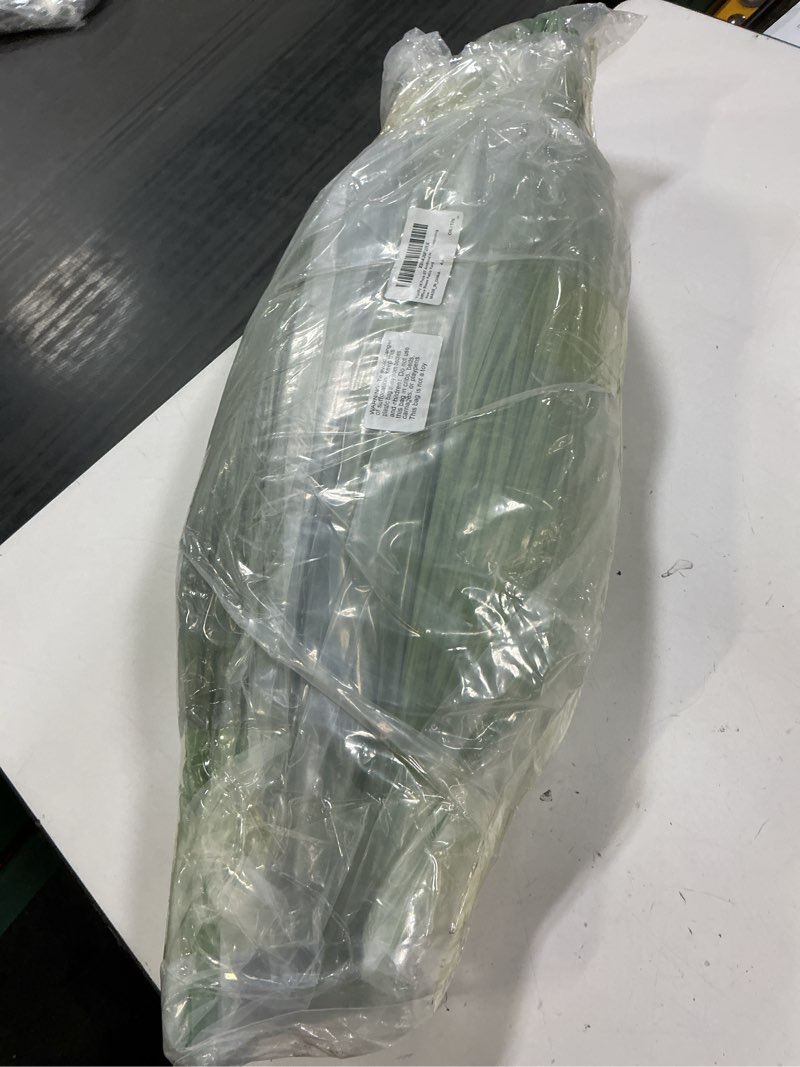 Condition photo showing New/Like New for yunlly 36 pack 27'' artificial plants onion grass greenery fake tall grass realistic faux wheat shrubs bush for outdoor patio yard indoor house home gardening office room (green,dark green) green, dark green 36