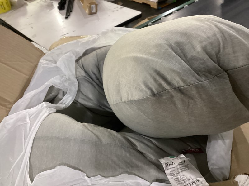 Condition photo showing As Is for momcozy pregnancy pillows with cooling cover, u-shaped full body maternity pillow for side sleepers 57 inch - support for back, hip, belly, legs for pregnant women