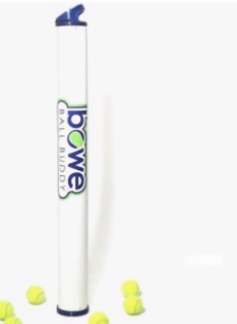 Bowe Ball Buddy 3-in-1 Pickleball Collector Tube, Target Practice & Net Height Check. Indoor/Outdoor