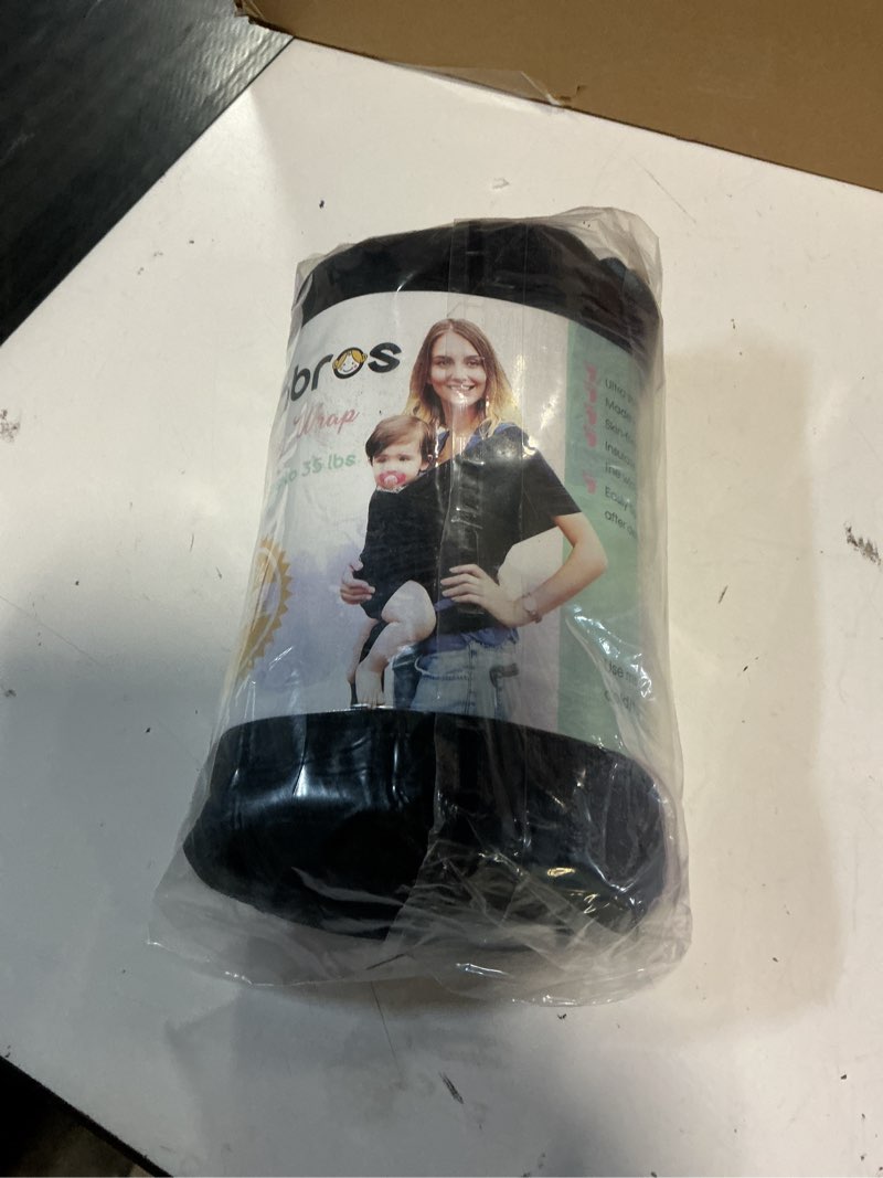 Condition photo showing New/Like New for acrabros baby wrap carrier,hands free baby carrier sling,lightweight,breathable,softness,perfect for newborn infants and babies shower gift,black