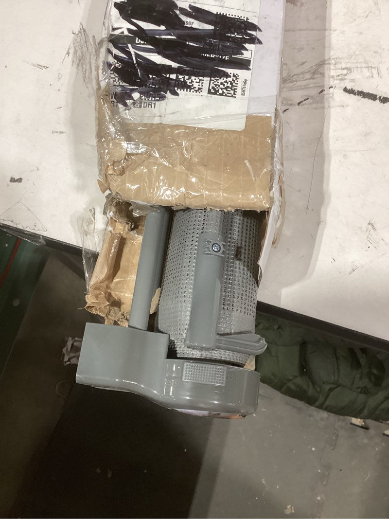 Condition photo showing Good Condition for 122 Inch Retractable Baby Gates Indoor and Outdoor Extra Wide Baby Gate for Large Openings Extra Long Dog Gate for Doorway Extra Large Retractable Dog Gate for Stairs Outdoor Deck Gate Pet Gate Gray 122" Wide