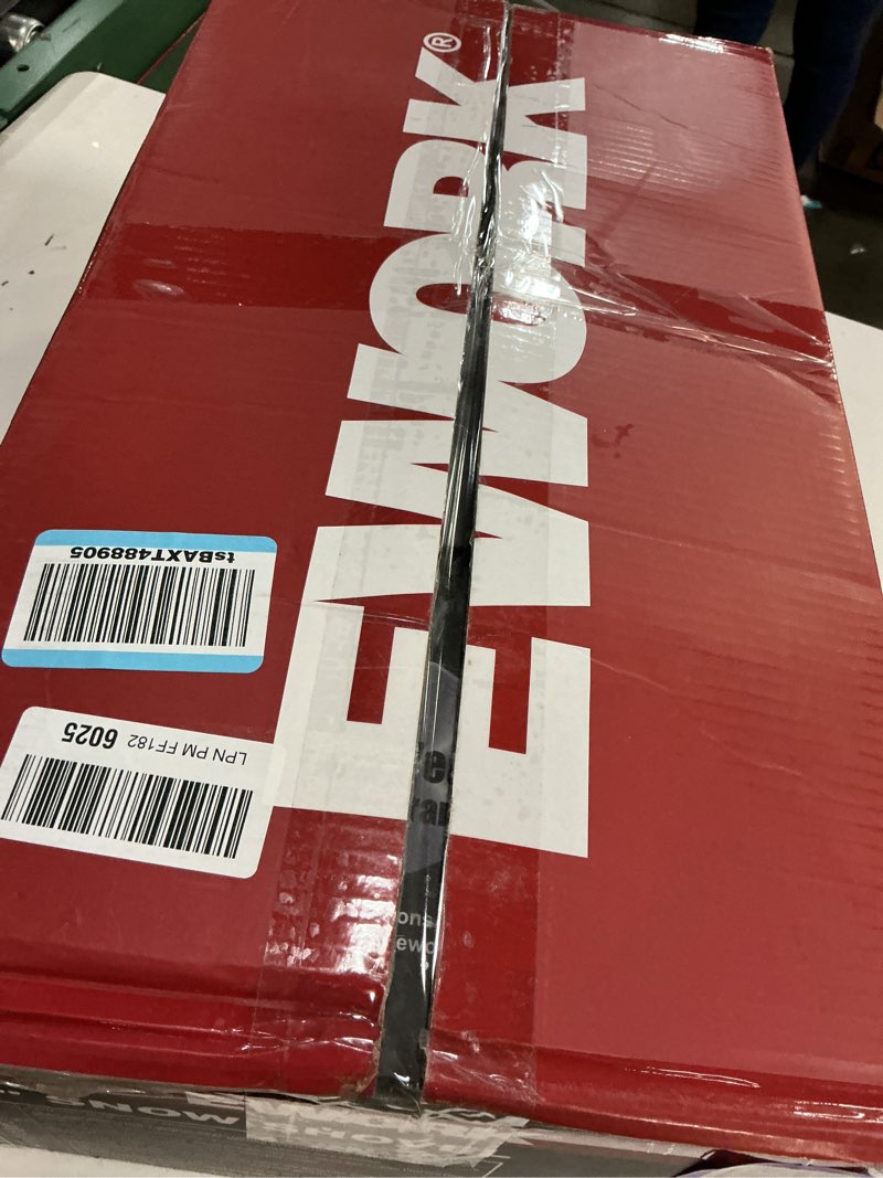 Condition photo showing Good Condition for EWORK Corded Snow Shovel 11-Inch 1200W 10A Powerful Electric Snow Shovels, 6-Inch Clearing Depth, 23-Foot Max Throw Distance, Power Snow Blower for Driveway, Steps, Sidewalk, Porch