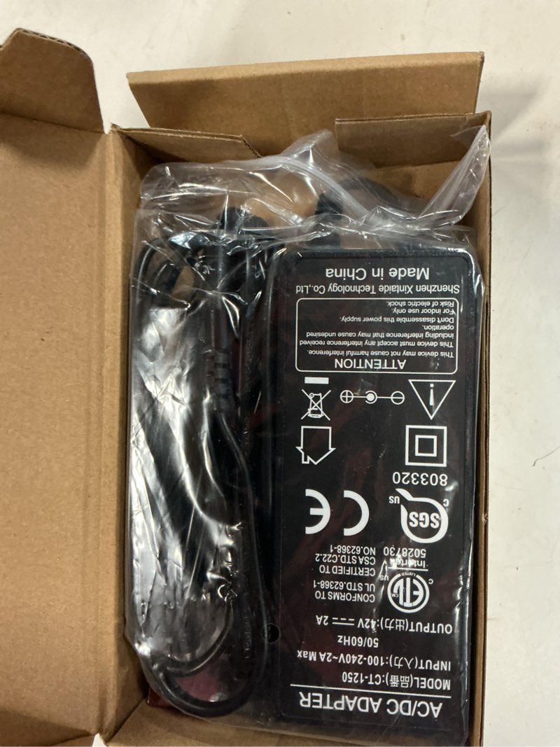 Condition photo showing New/Like New for vhbw 42v charger for jetson electric bike, compatible with jetson bolt, bolt pro, adventure, journey, shadow, lx10, j5, j8 bikes and for jetson eris, ora pro, racer, rhythm, ryder scooters