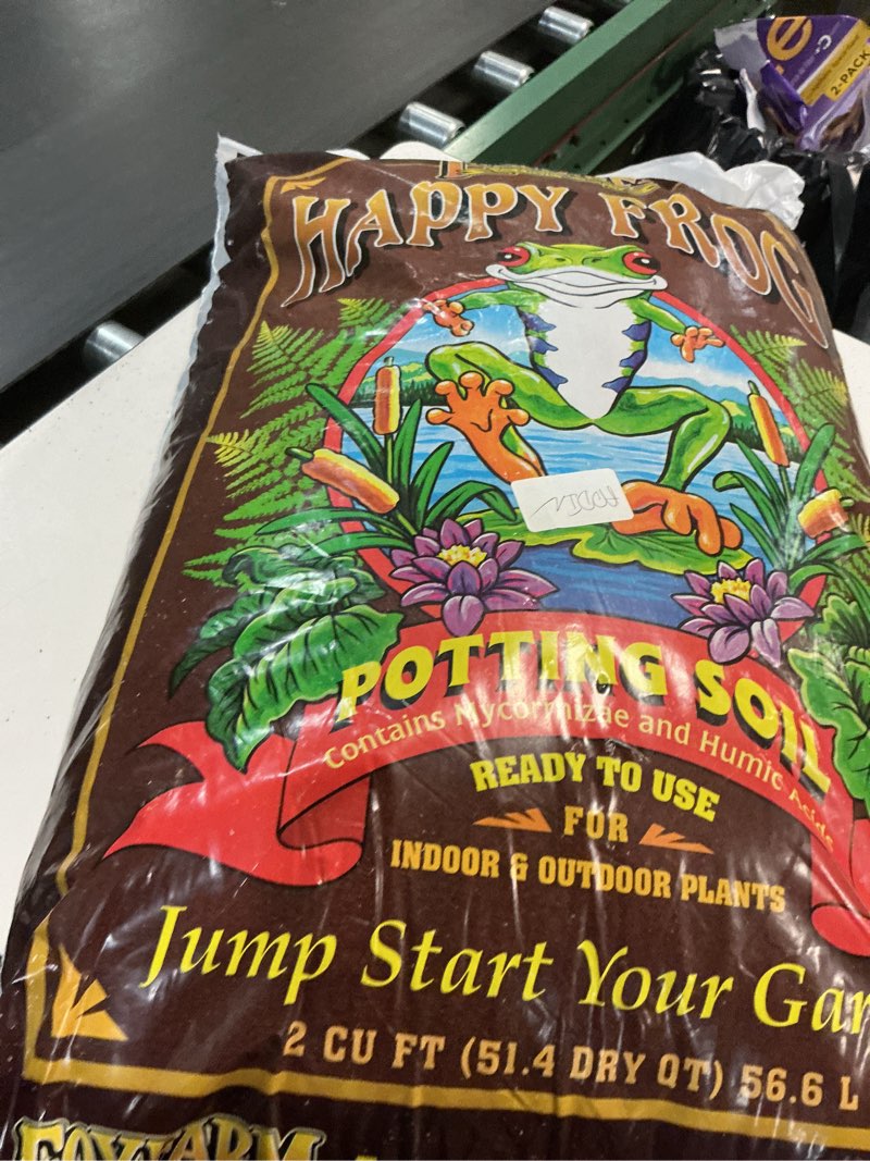 Condition photo showing New/Like New for FoxFarm Happy Frog Potting Soil 2 cu ft (46-60/Plt)