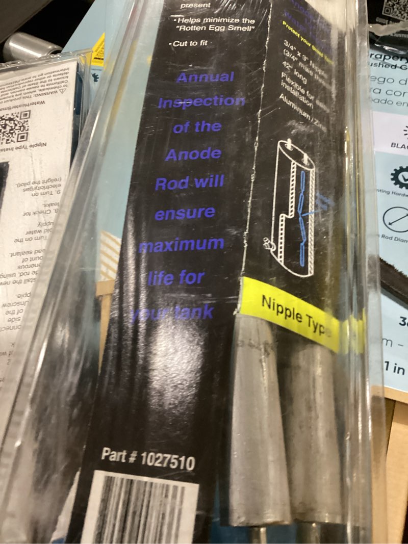 Condition photo showing Good Condition for blue lightning rod water heater anode rod
