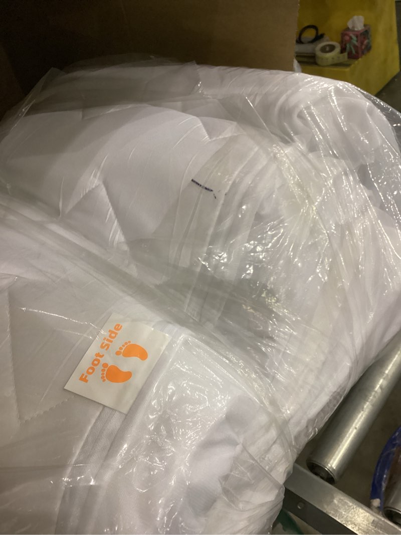 Bwarm Premium Multi-Zone Electric Heated Mattress Pad King Size, 78" x 80", Dual Controllers, 9 Heat