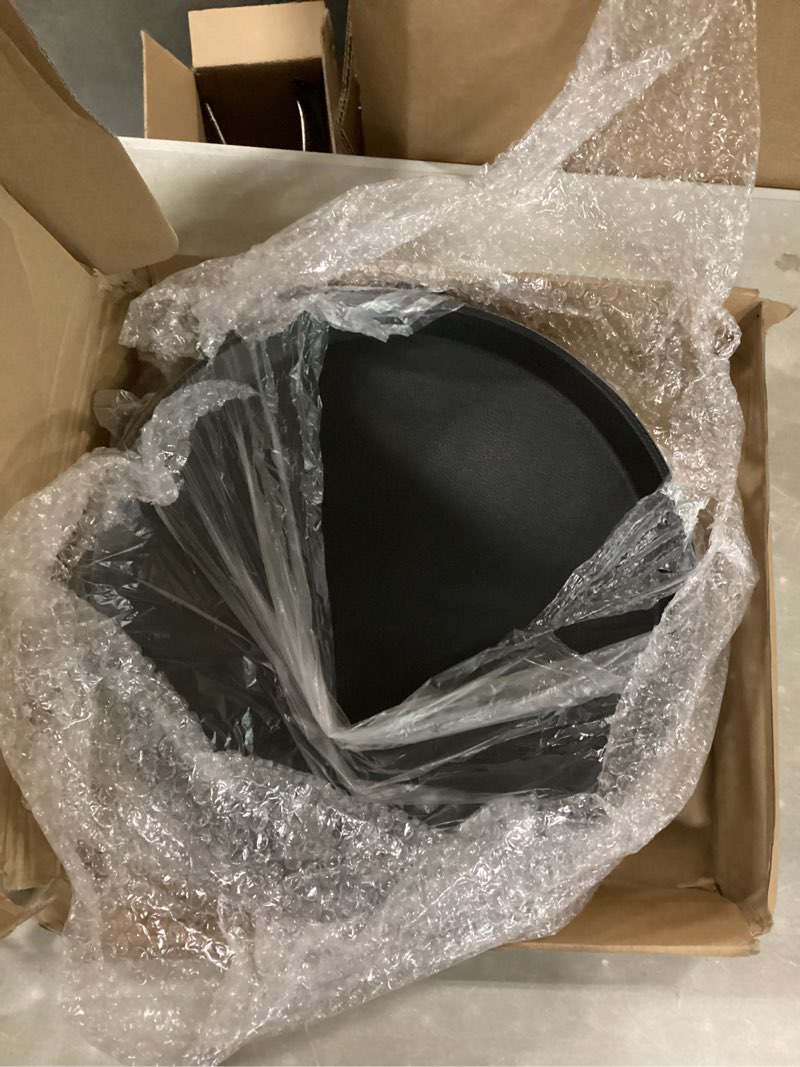 Condition photo showing Good Condition for zopeal 8 pieces black round restaurant serving tray, plastic non slip surface food meals server tray with raised edges for home, kitchen, restaurant, cafeteria, bar (14") 14" 8