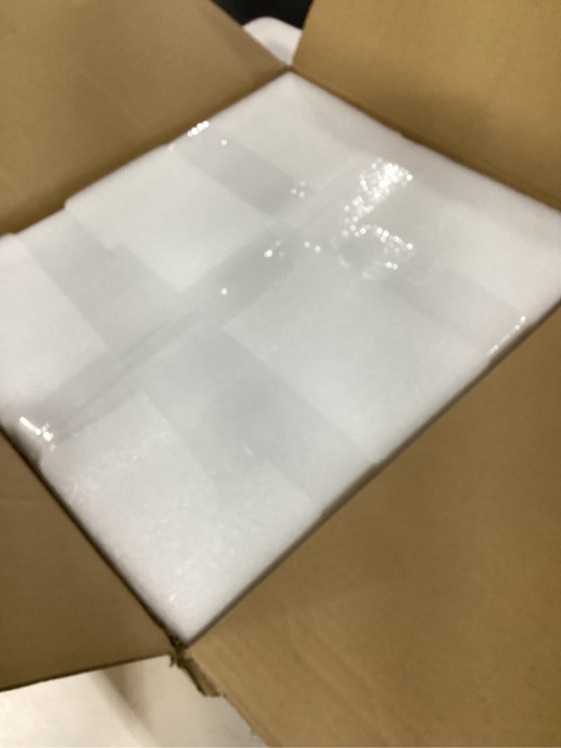 Condition photo showing item condition for 12 Pcs Square Glass Storage Jars with Bamboo Lids 4 Sizes Pantry Food Storage Containers Clear Stackable Canisters Airtight Glass Jars for Candy Cookie Sugar Pasta Nuts Kitchen