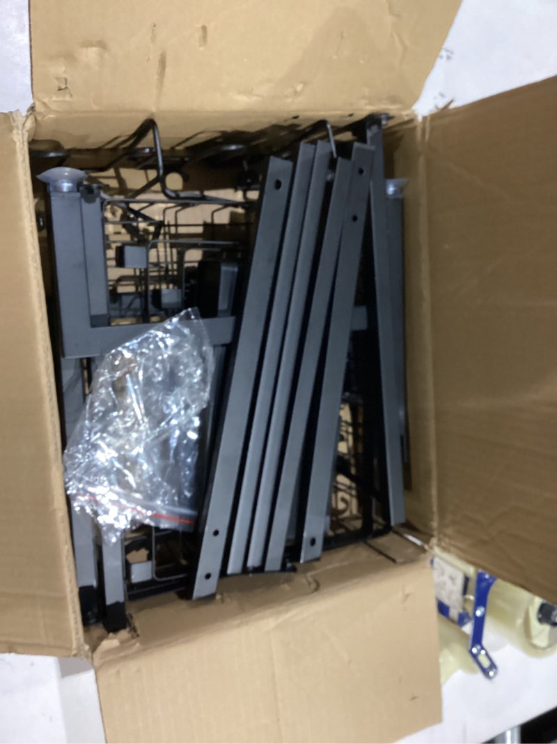 Condition photo showing Good Condition for Over The Sink Dish Drying Rack - Adjustable 3 Tier XX-Large Capacity Stainless Steel Drainer with Cutlery & Utensil Holders, Kitchen Storage & Organization, 31.5"-39.5"L x 12"W x 30.5"H, Black Black Ultra - 6 Baskets