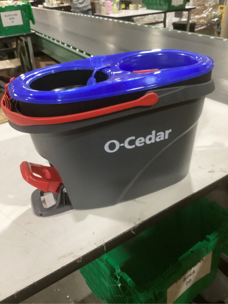 Condition photo showing Good Condition for O-Cedar RinseClean Spin Mop & Bucket System | Clean with Water | Removes 99% of Bacteria Plastic Rinseclean Spin Mop & Bucket Cleaning System